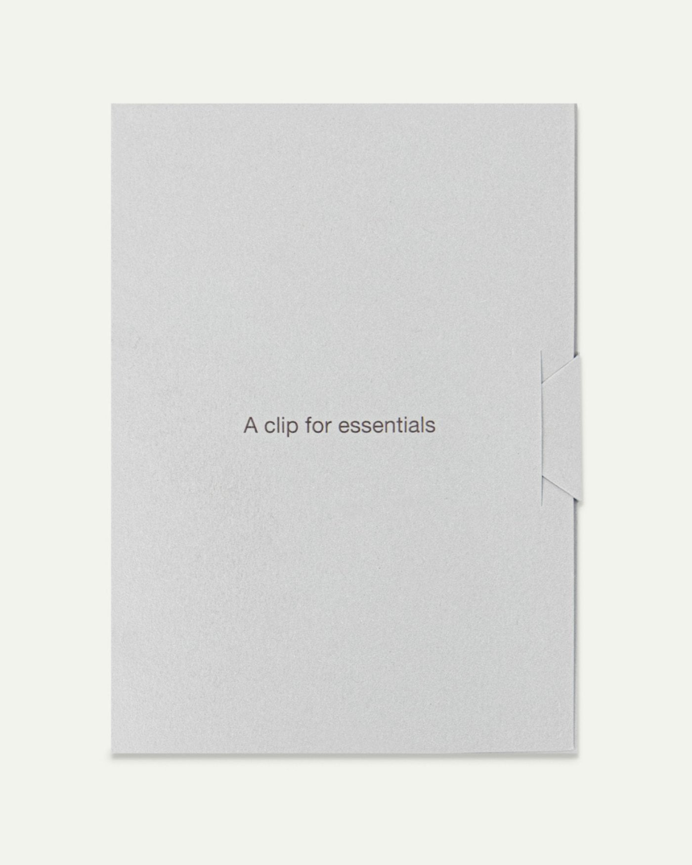 Pocket Key Clip in its paper sleeve