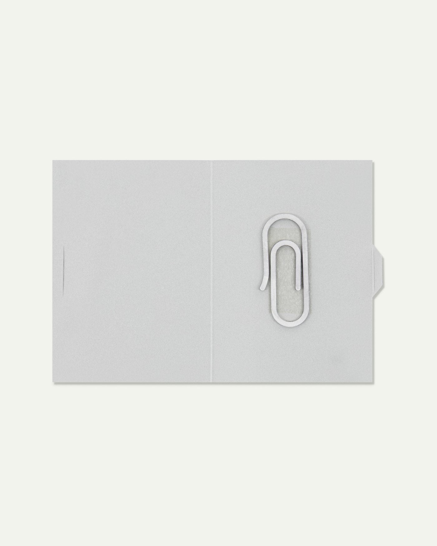 Pocket Key Clip, sleeve opened